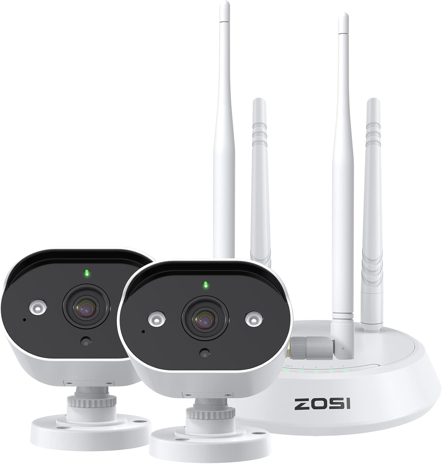 ZOSI 5MP Lite Home Security Camera System with 8 Channel DVR and 8 Weatherproof Cameras W174507