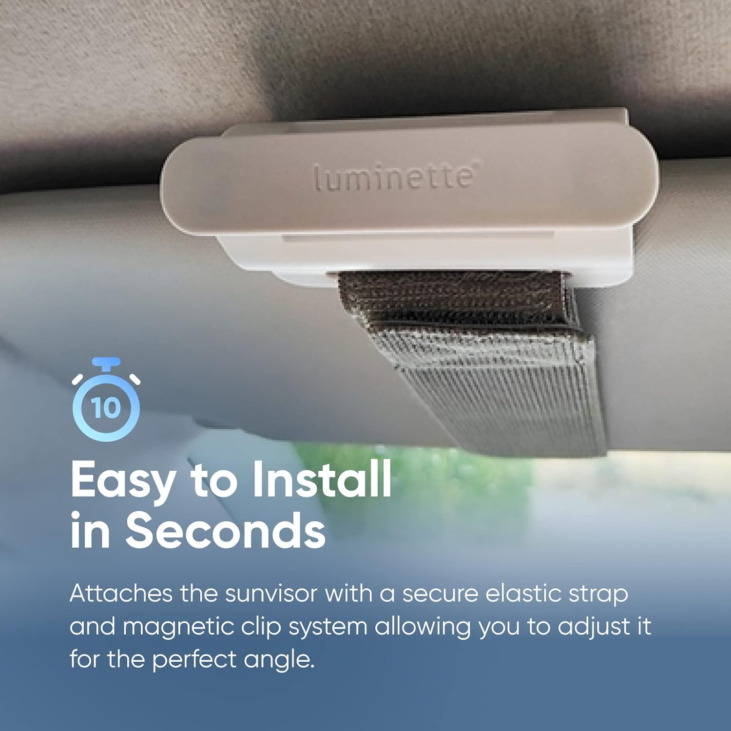 Luminette Drive® Light Therapy Lamp - Portable & Wireless for Car H10459