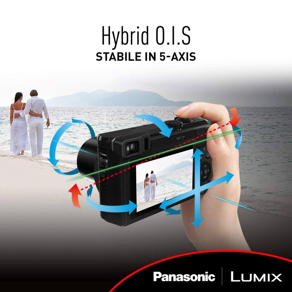 Panasonic Lumix DMC-ZS60 18.1 MP Compact Digital Camera - 4K - Silver H261