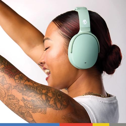 Skullcandy Hesh ANC Over-Ear Noise Cancelling Wireless Headphones, True Black Q480