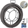 VEVOR Drain Cleaning Cable Solid Core Cable Sewer Cable Drain Auger Cable Cleaner Snake Clog Pipe Drain - Shop Hardware Tools Online Store