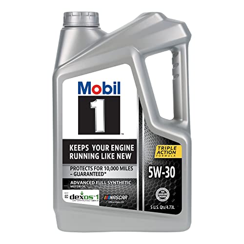 Mobil 1 Advanced Fuel Economy Full Synthetic Motor Oil 0W-20, 5 Quart A306