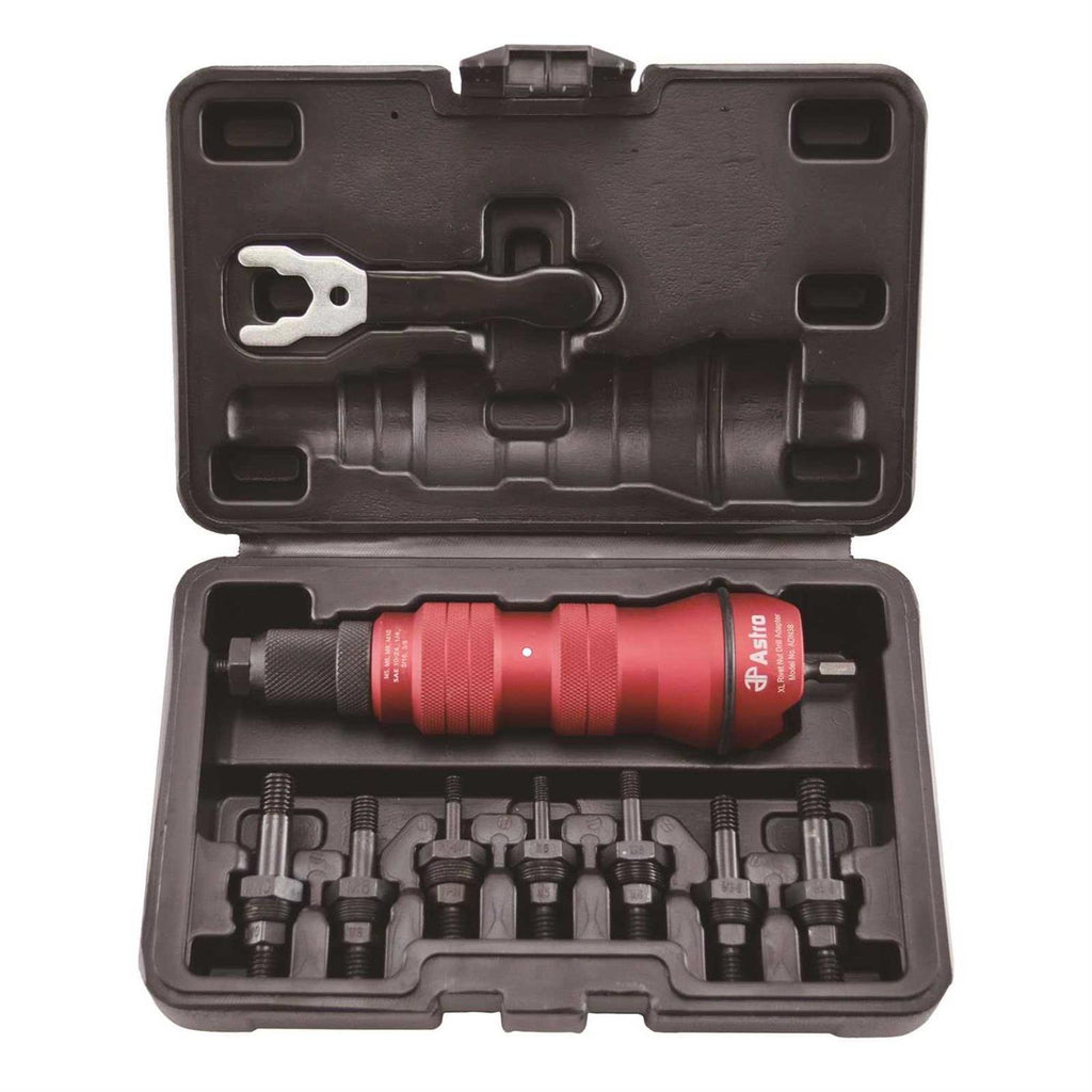Astro Pneumatic Tool ADN38 XL Rivet Nut Drill Adapter Kit O990162