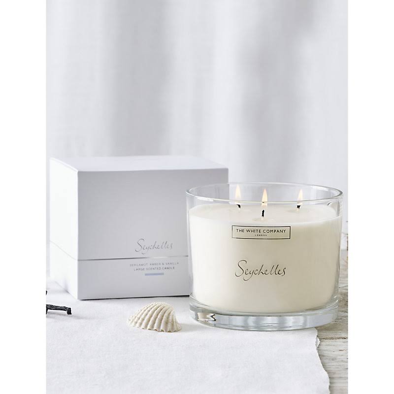The White Company Seychelles Large Candle J34945