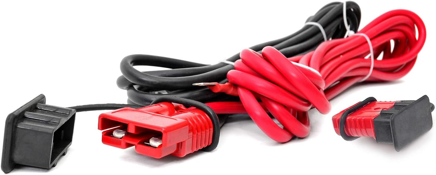 Rough Country 24 FT Quick Disconnect Winch Power Cable RS108 Black O559798