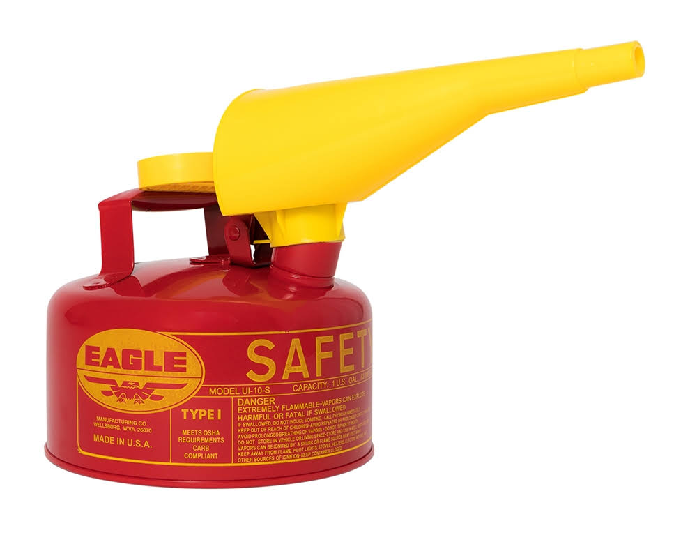 Eagle Type I Red Safety Can, 1-gal. J3564