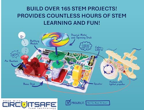 Snap Circuits Arcade Electronics Exploration Kit, STEM Activities for Ages 8+ B1100