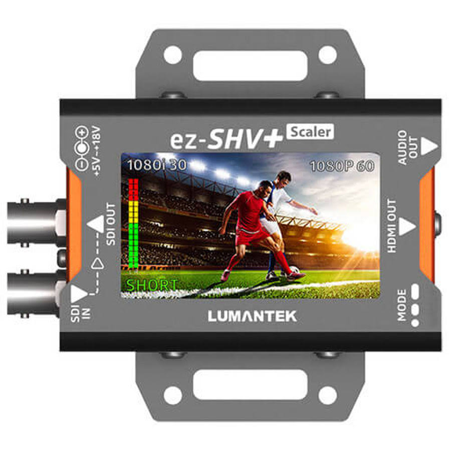 Lumantek EZ-SHV+ SDI to HDMI Converter with Display and Scaler