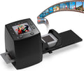 135 Film Scanner High Resolution Slide Viewer,Convert 35mm Film,Negative &Slide to Digital JPEG Save into SD Card, with Slide Mounts Feeder No Computer/Software Required
