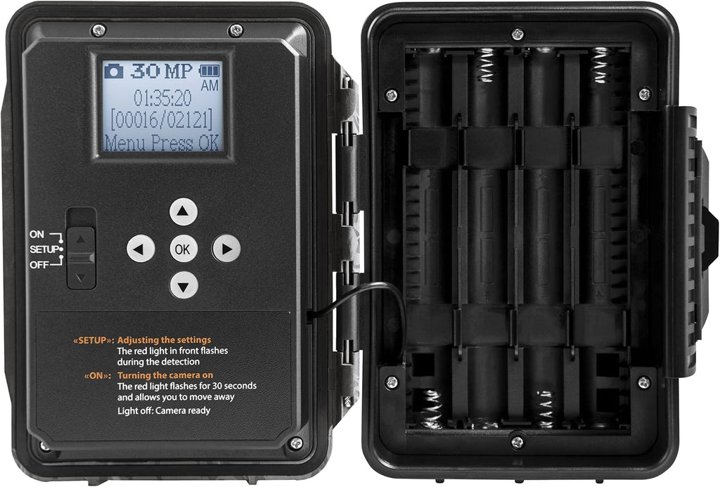 SPYPOINT Force-PRO Trail Camera 30MP with 16GB SD Card and Steel Reinforced Strap D942