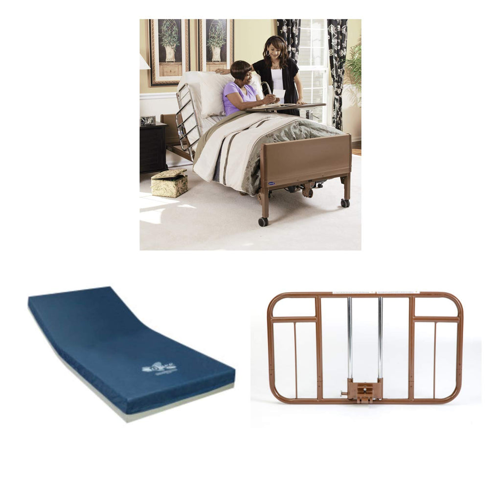 Invacare Homecare Full-Electric Hospital Bed for Home Use V1762