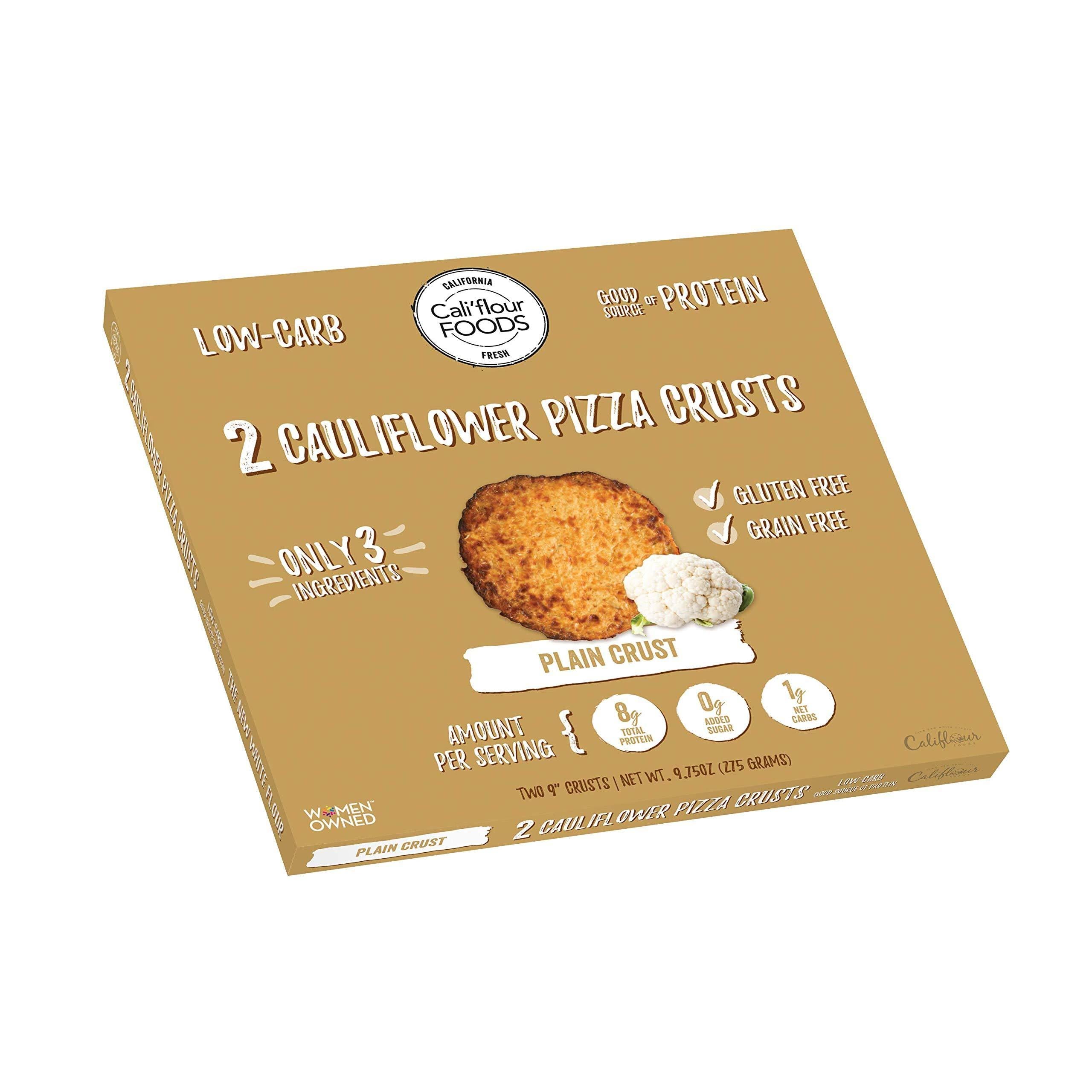 Califlour Foods Cauliflower Pizza Crust, Plain - 9.75 oz T106