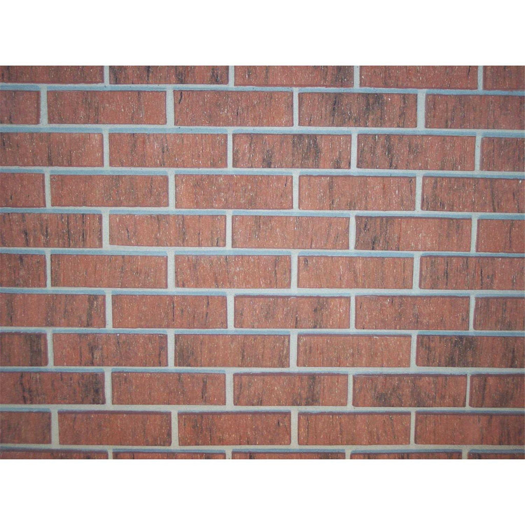 Z-Brick 8 in. x 2.25 in. x 0.44 in. Concrete Thin Brick Veneer Classic Red I4548