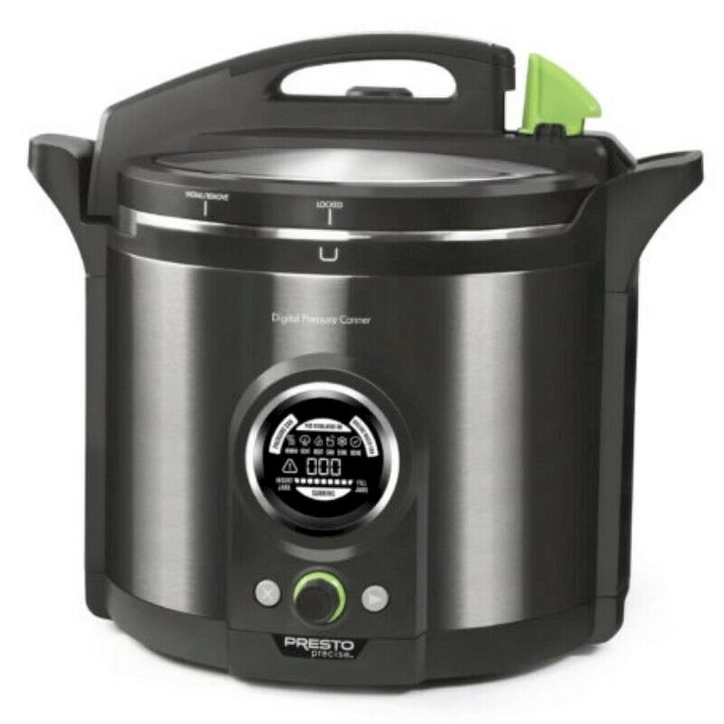 12 qt Precise Digital Pressure Canner - Black