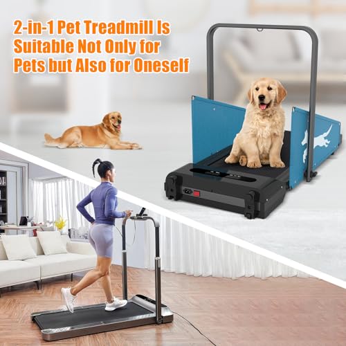 Dog Treadmill Pet Running Machine SlatMill for Small & Medium Dogs X16586