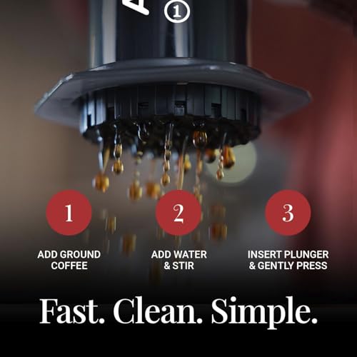 AeroPress Original XL Coffee Press – 3-in-1 Portable Coffee Maker for Camping & Travel C20139