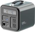 GOFORT Portable Power Station 550Wh/600W (Peak 1000W) 110V AC Outlets Portable Solar Generators (Solar Panel Not Included) 120W 12V DC Outlet TypeC PD Quick Charge 45W SOS Flashlight Backup Power Battery Pack For Outdoor RV/Van Camping CPAP Home Emer