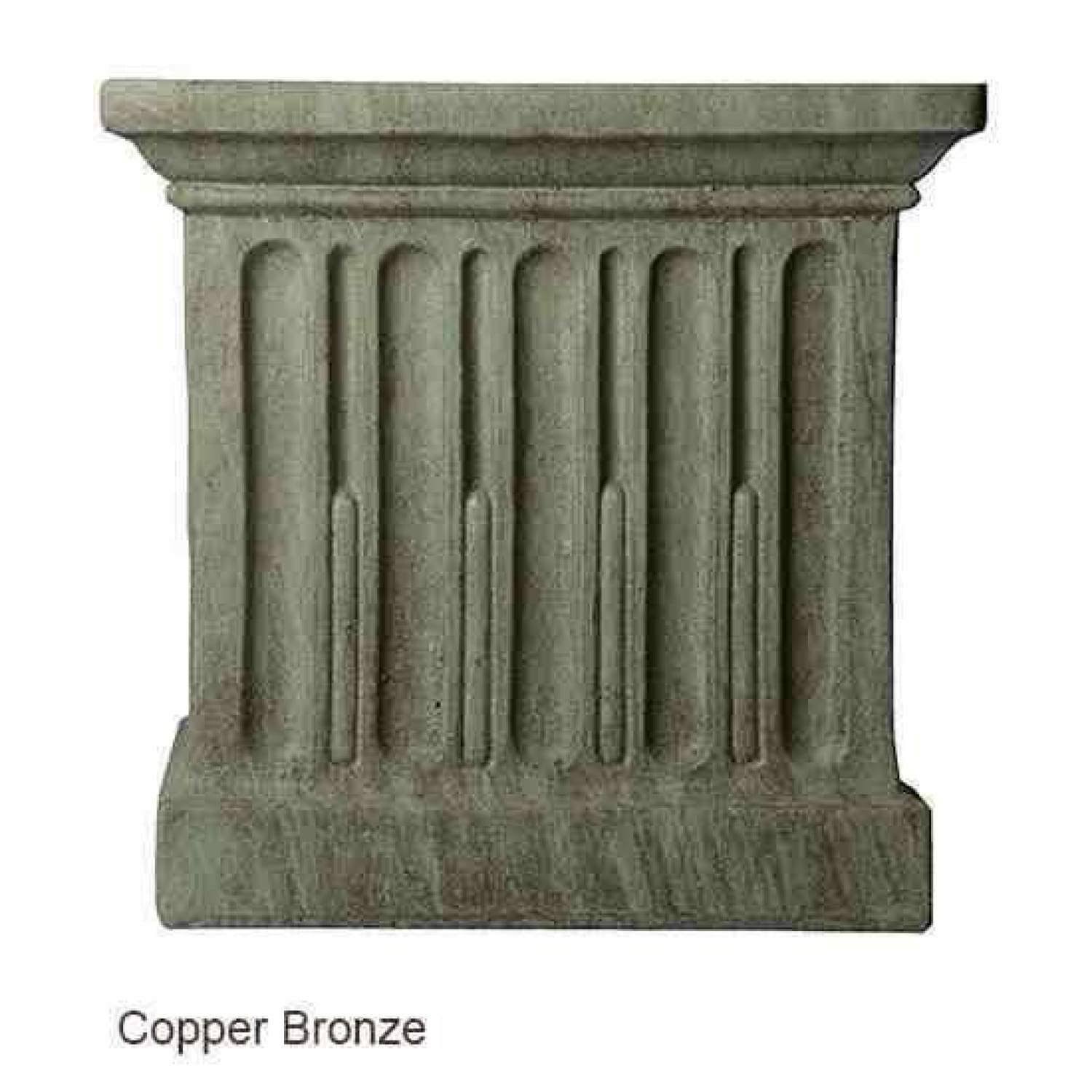 Campania International Kyoto Birdbath Ferro Rustico Nuovo K876