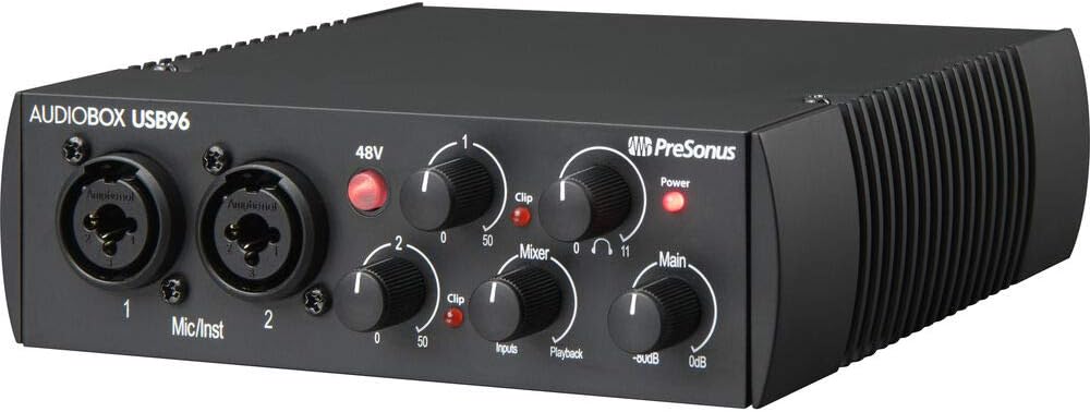 PreSonus AudioBox 96 Studio Bundle with Studio One Artist and Mackie CR3-X BT Monitors L86183