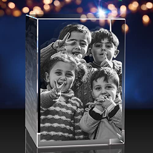 3D Crystal Photo Customized Picture Gift for Wife Mom Dad M953616