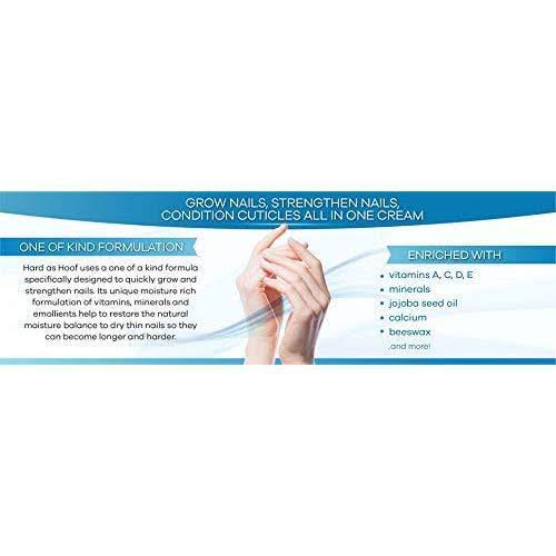 Hoof Hands Hard as Hoof Nail Strengthening Cream 1 oz S55573