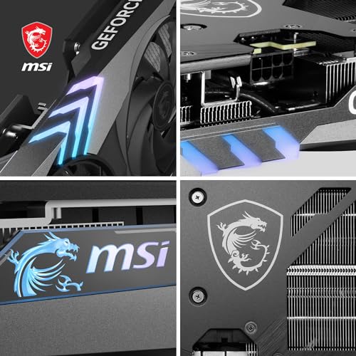 MSI GeForce RTX 4060 Ti Ventus 2X Black 8G OC Graphics Card O435