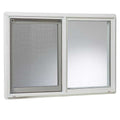 TAFCO Windows 31.75 in. x Left-Hand Single Sliding Vinyl Window with Dual Pane Insulated Glass - Shop Hardware Tools Online Store
