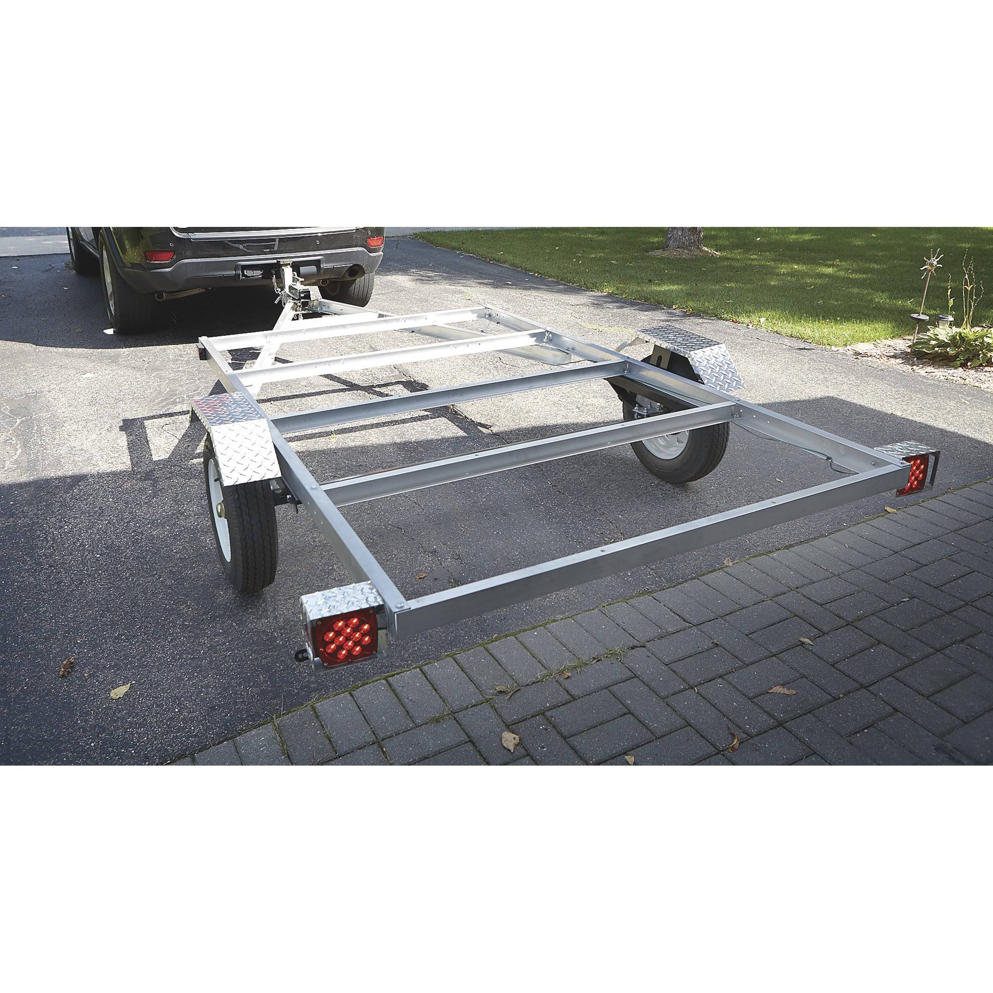 Ultra-Tow 5ft x 8ft Aluminum Utility Trailer Kit 1715-Lb Capacity A177719