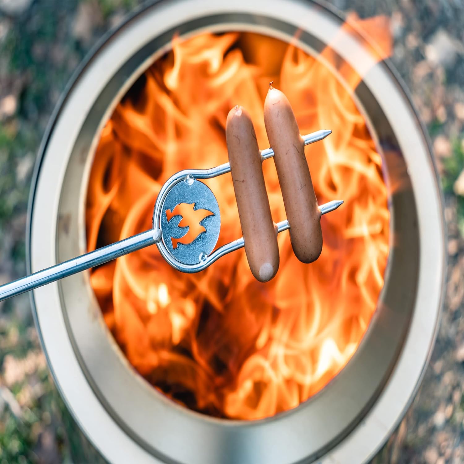 Solo Stove Ranger Stainless Steel Smokeless Fire Pit 15x12.5 Inch A233