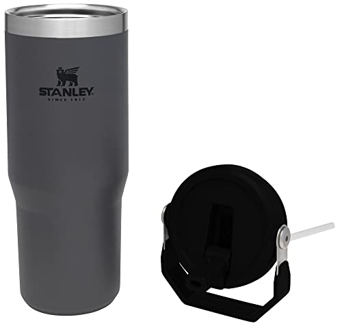 Stanley IceFlow Flip Straw Tumbler 30 oz Insulated Stainless Steel Lilac Z941193