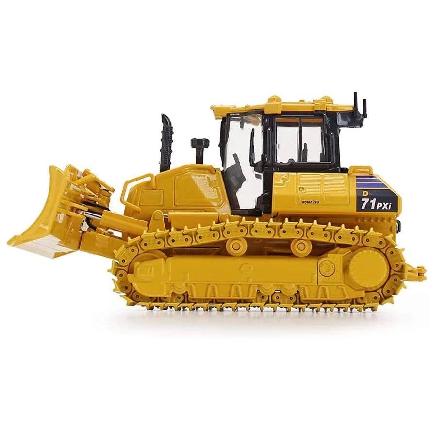 Komatsu D71PXi-24 Dozer with Drawbar 1/50 Diecast Model by First Gear J6517