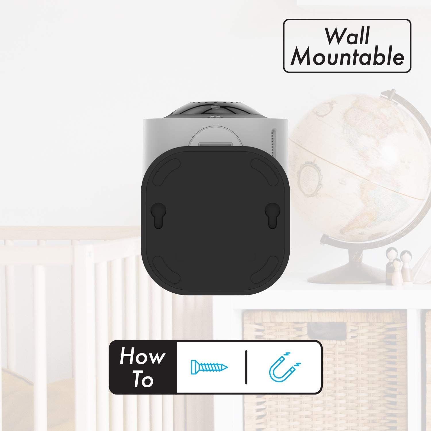 Momentum 2K Indoor Security Camera with WiFi, Motion Detection, Night Vision Y4856