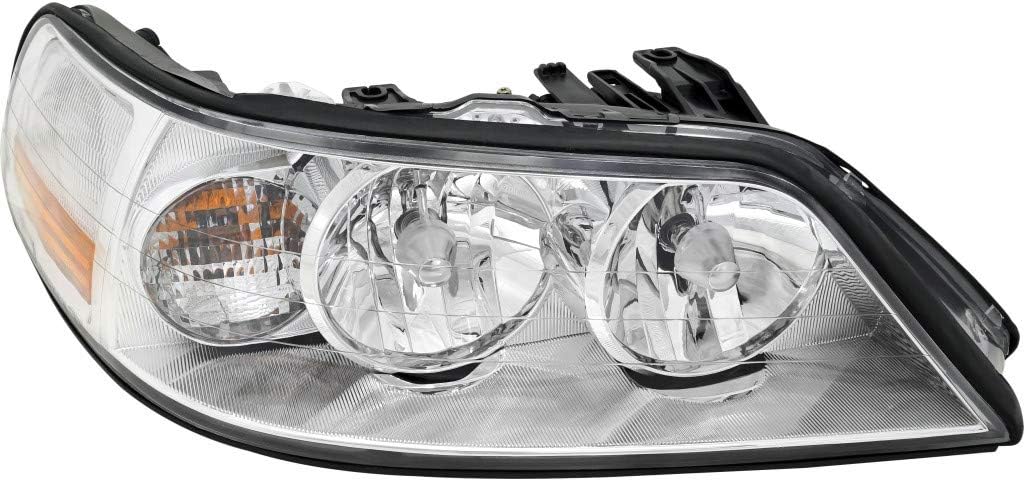 Lincoln Town Car Headlight Assembly 2005-2011 Driver Side Halogen W8461