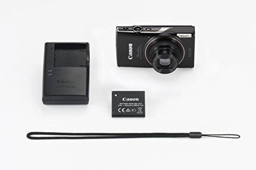 Canon PowerShot ELPH 360 Digital Camera with 12x Optical Zoom, Black L3252