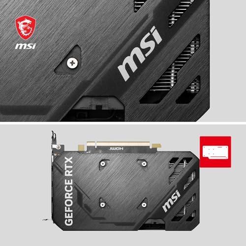 MSI GeForce RTX 4060 Ti Ventus 2X Black 8G OC Graphics Card O435