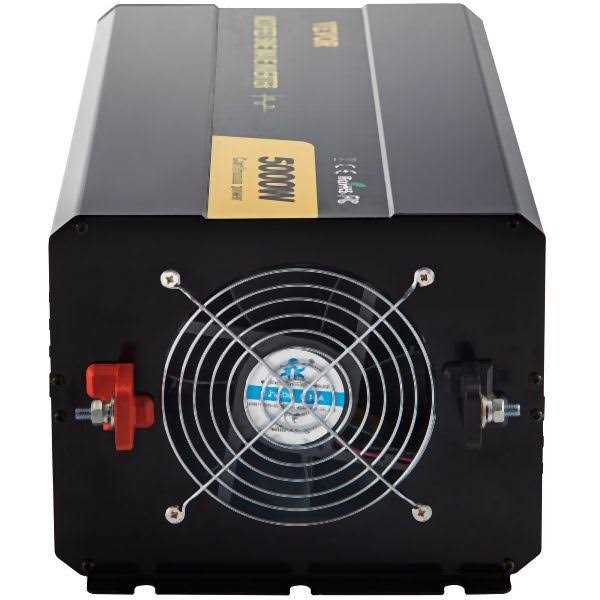 VEVOR Power Inverter 5000W Modified Sine Wave DC 12V to AC 110V with Remote Controller U452
