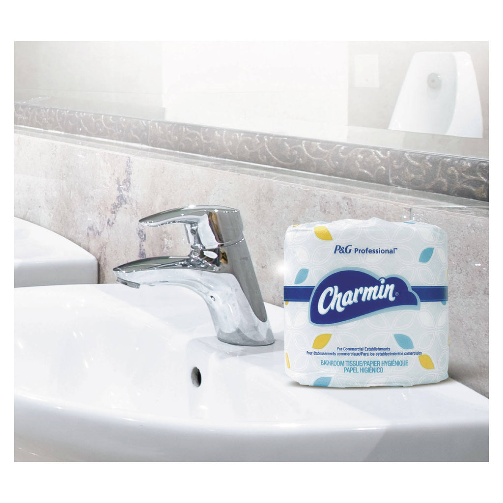 Charmin 71693 Commercial Bathroom Tissue, 2-Ply, 450 Sheets/Roll P892530