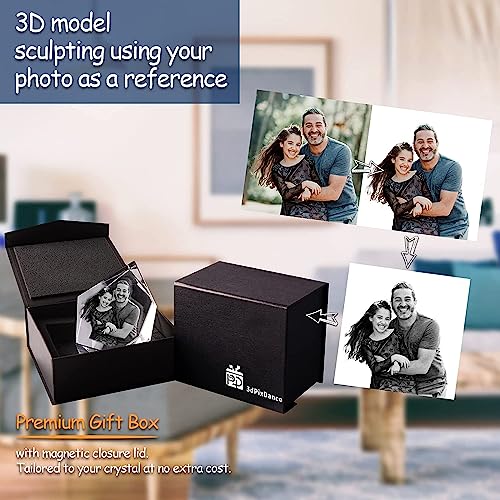 3D Crystal Photo Customized Picture Gift for Wife Mom Dad M953616