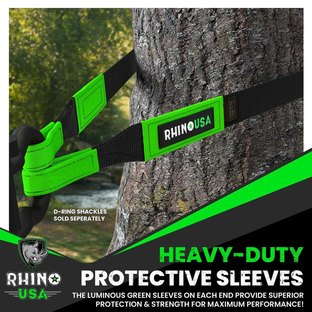 Rhino USA Recovery Tow Strap Lab Tested P318476