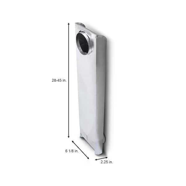 Everbilt Adjustable Aluminum Dryer Vent Duct 28-45 in. U31199