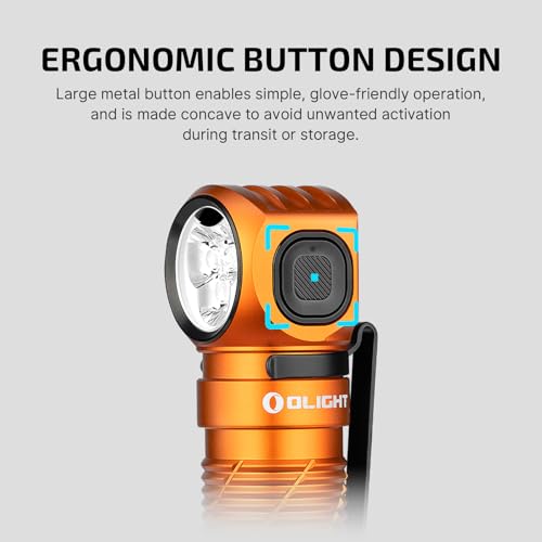 OLIGHT Perun 3 Rechargeable Headlamp Flashlight, 3000 Lumens, Black Z1023
