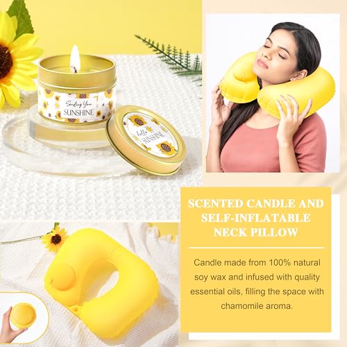 LUCOTIYA Self Care Gift Basket with Blanket for Women B366271