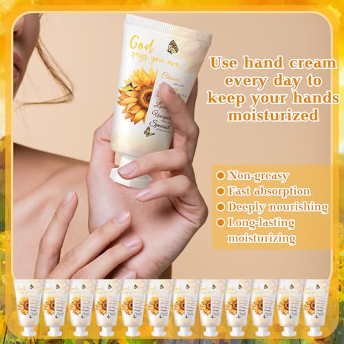 50 Pack Christian Hand Lotion Bulk Gifts for Women Bible Mini Travel Classic Y823911