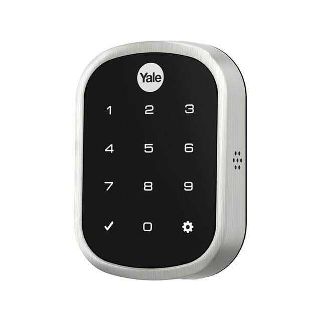 Yale YRD256-ZW Real Living Slim Keyless Deadbolt with Touchscreen and Bluetooth O21677