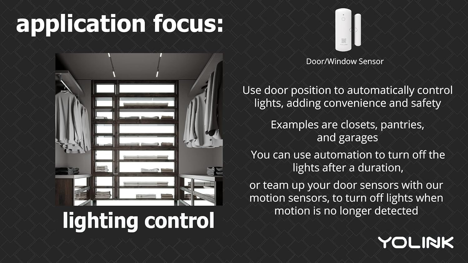 YoLink Outdoor Contact Sensor, LoRa Smart Door Sensor, Alexa, IP63 Waterproof G2898