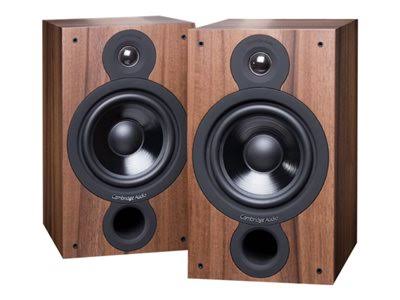 Cambridge Audio SX-60 Stand Mount Speakers Dark Walnut Pair H915