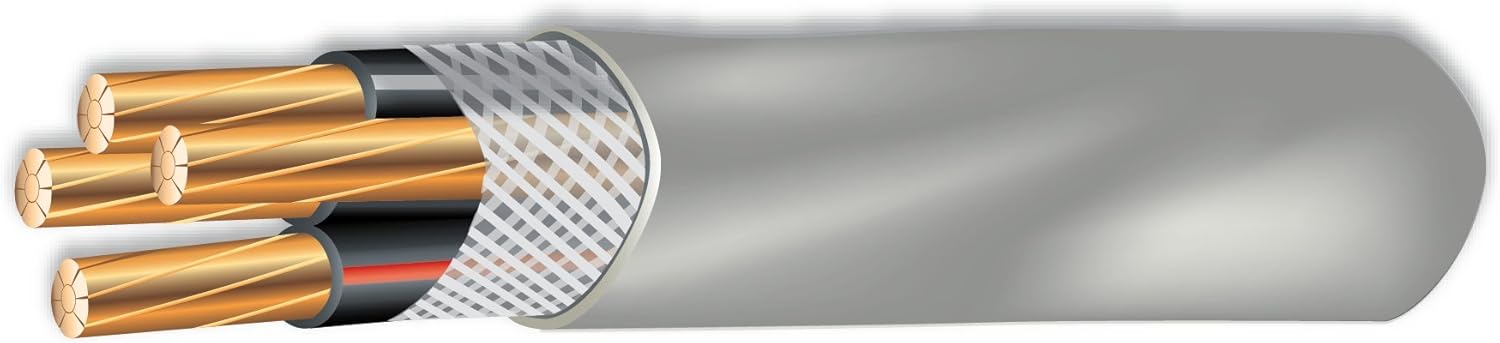 120' 3-3-3-5 SER Copper Service Entrance Wire Cable