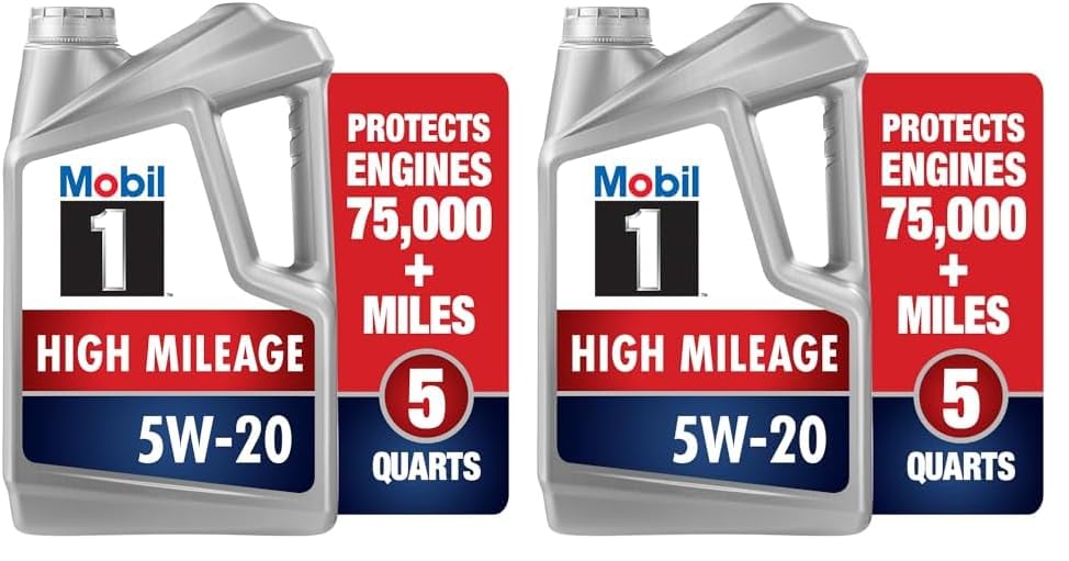 Mobil 1 Advanced Fuel Economy Full Synthetic Motor Oil 0W-20, 5 Quart A306