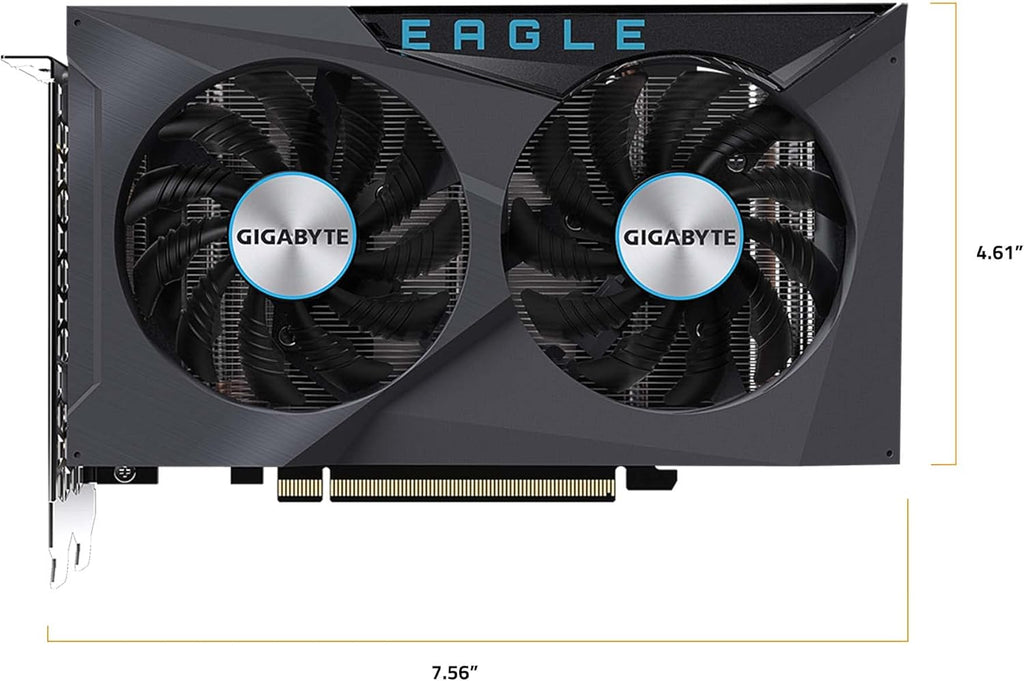 GIGABYTE Radeon RX 6500 XT Eagle 4G Graphics Card, 4GB GDDR6 V441340