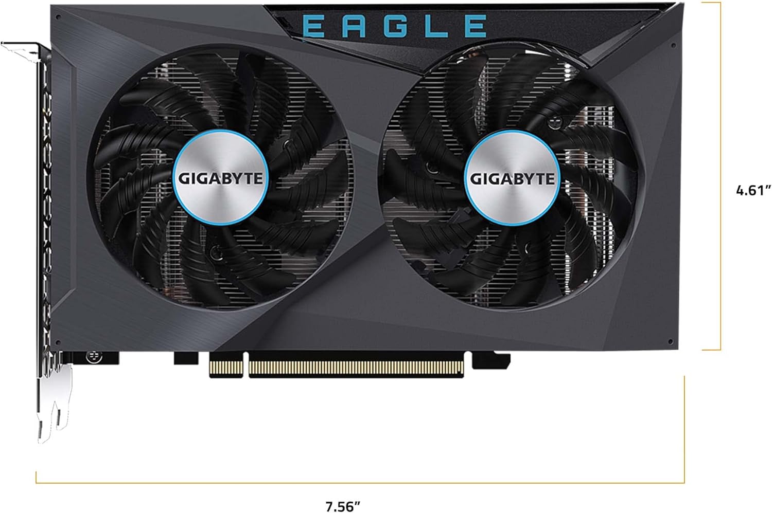GIGABYTE Radeon RX 6500 XT Eagle 4G Graphics Card, 4GB GDDR6 V441340